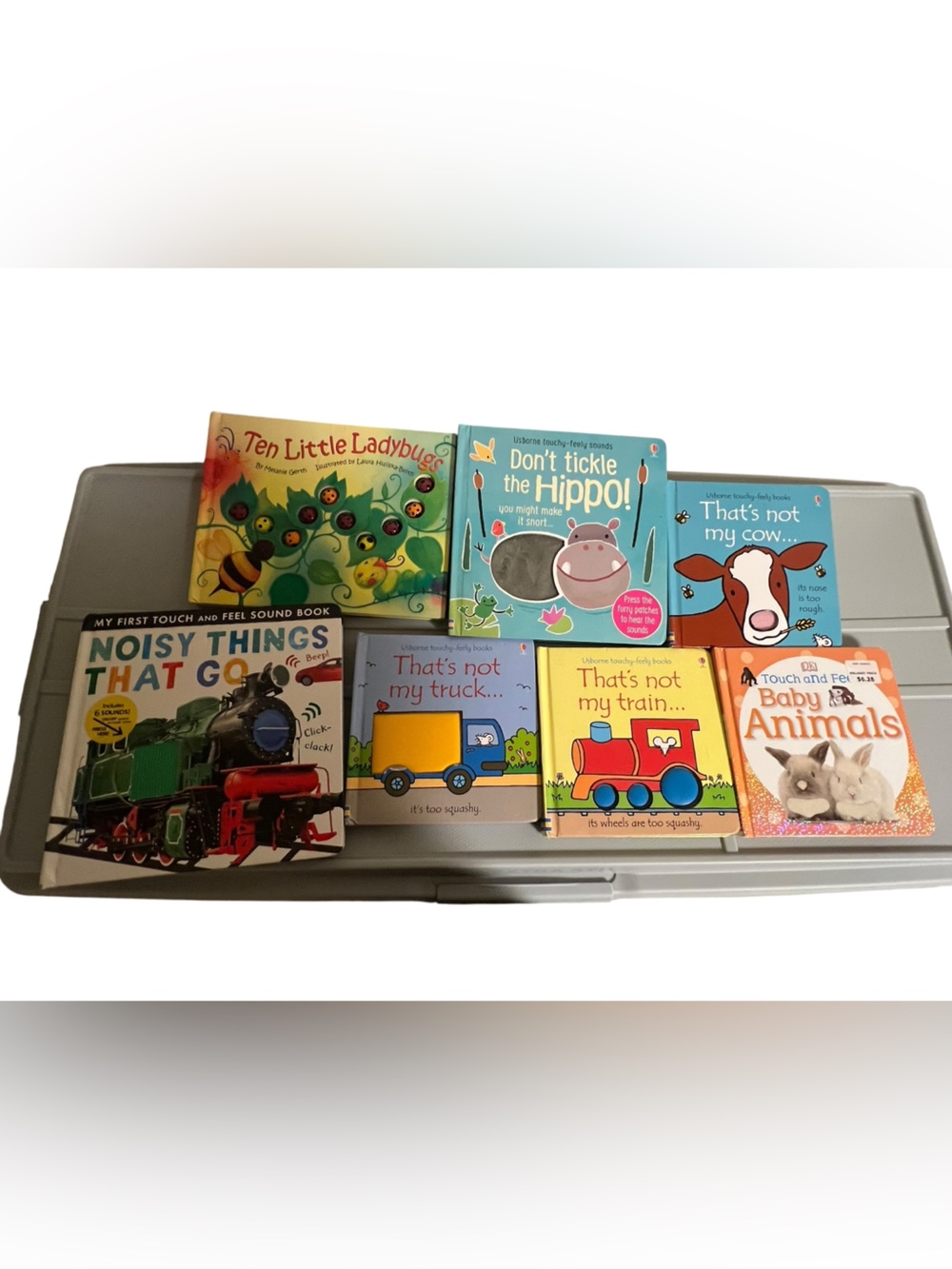 Assorted Kids Board Books Set - Colorful Toddler Reading Collection - Lot of 7